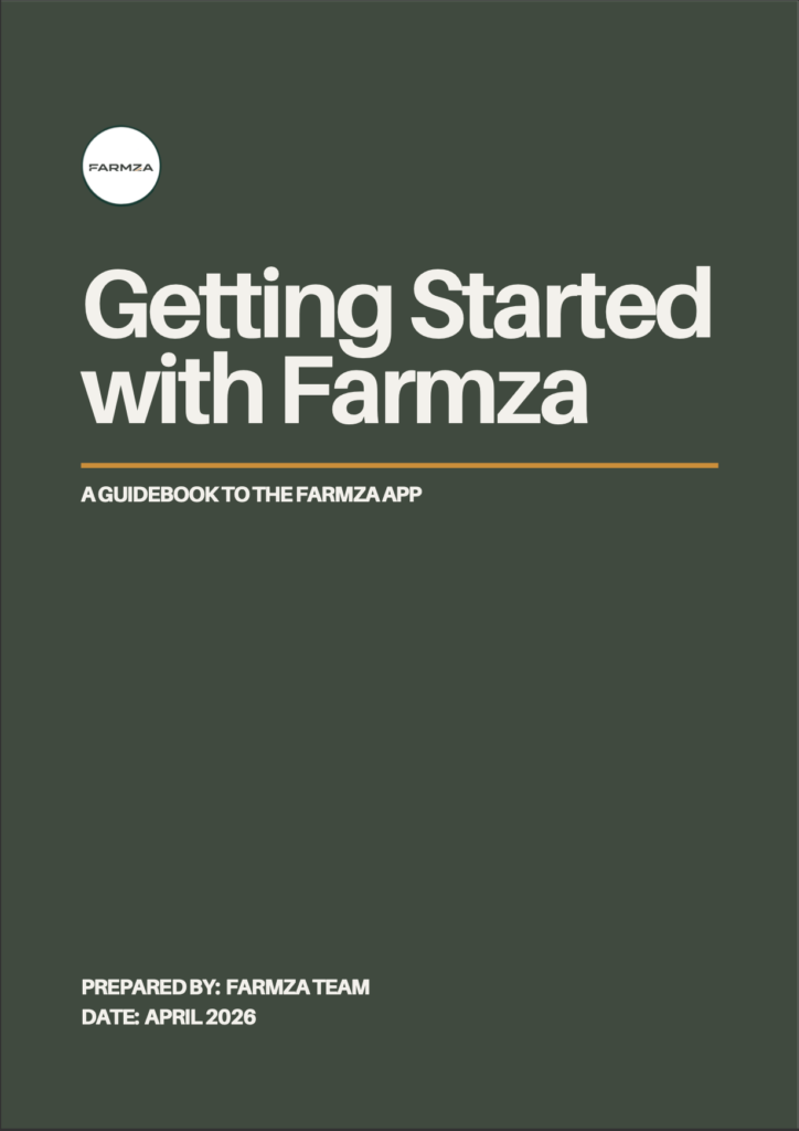 Farmza App Guidebook